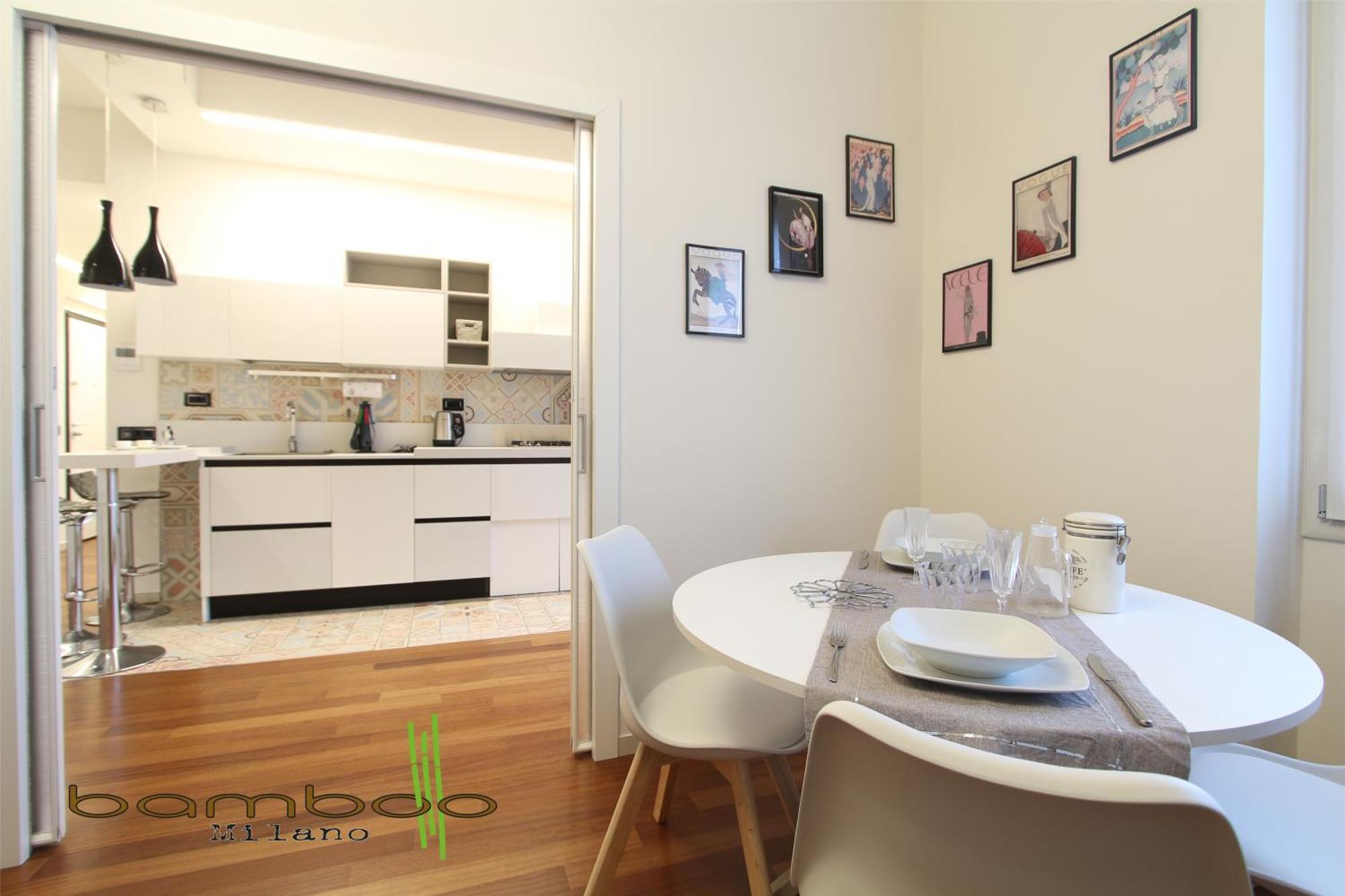 Appartamento Bamboo Milano Friuli Esterno foto
