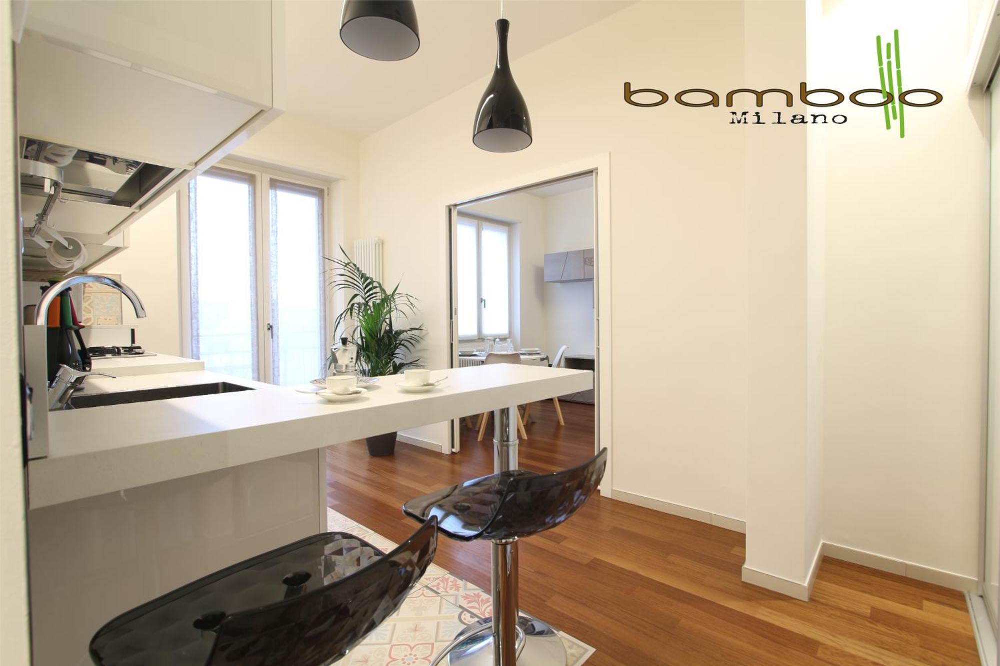 Appartamento Bamboo Milano Friuli Esterno foto