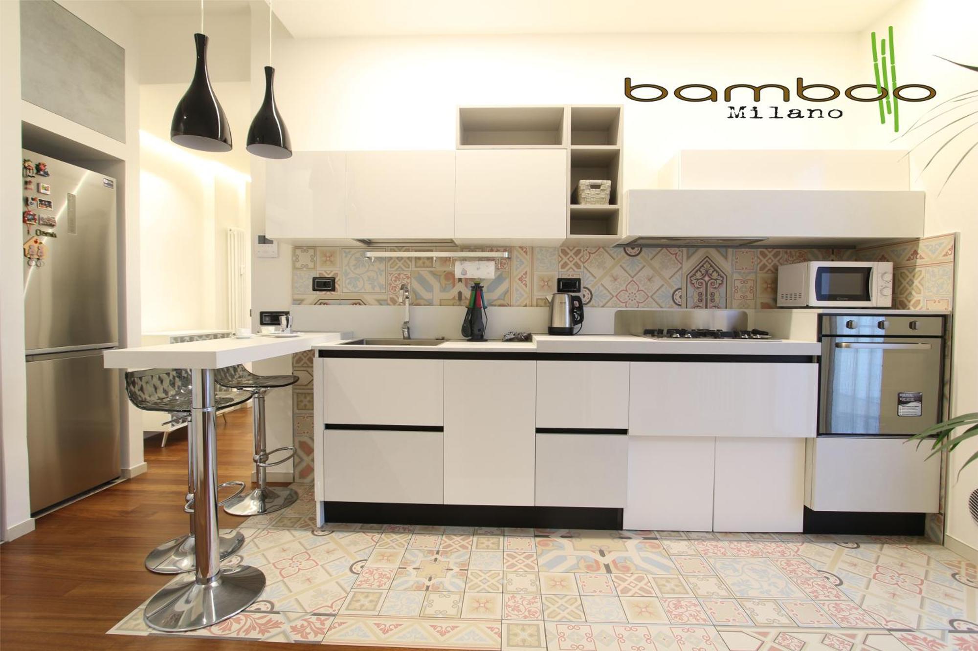Appartamento Bamboo Milano Friuli Esterno foto